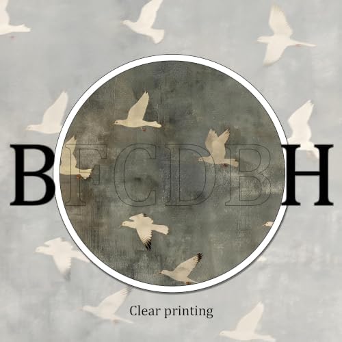 Gold Framed Flying Bird Wall Art, Vintage White Dove Print - Image 3