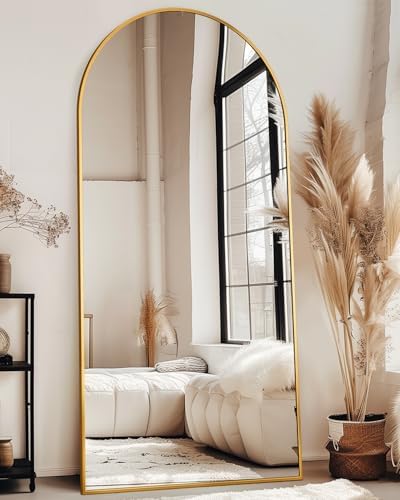 76"x34" Arched Full Length Mirror - Image 3