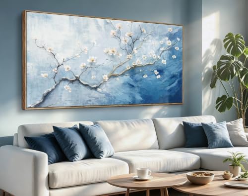 Extra Large Framed Floral Wall Art - Image 2