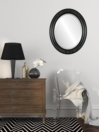OVALCREST Oval Beveled Wall Mirror - Image 3