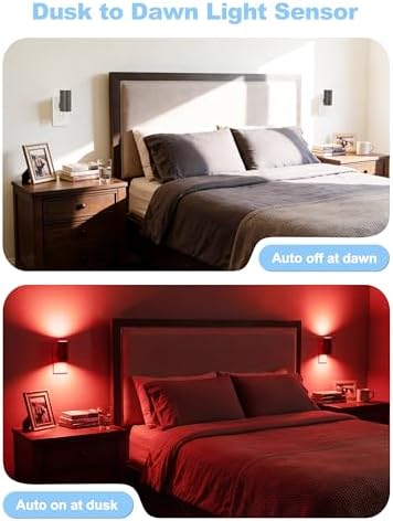 VOLISUN Red Night Light Plug into Wall, LED Night Lights - Image 3