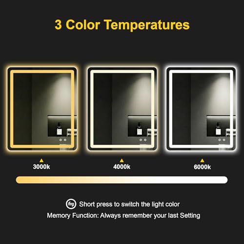 LED Bathroom Mirror with Lights - Image 6