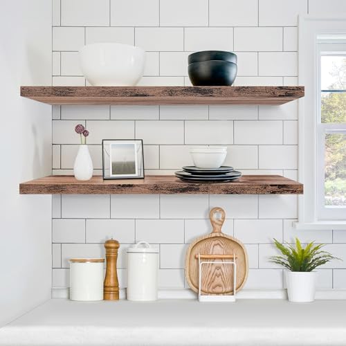 Sorbus Floating Shelves for Wall Storage - Image 2