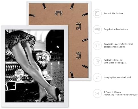 Poster Master Sexy Legs on Classic Car Poster - Image 2