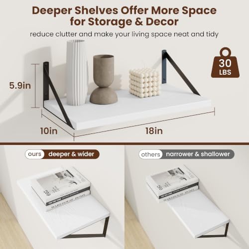 Axeman Deep Floating Shelves - Image 3
