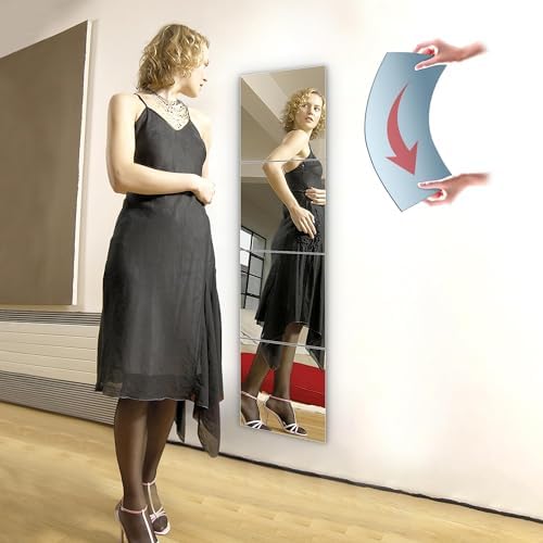 Unbreakable Wall Full Length Mirror Tiles, Long Mirrors by UNBREAKABL+MIRO