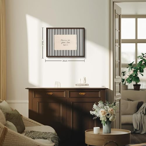 Minimalist Modern Framed Wall Art, Vintage There's No Place Like Home - Image 3