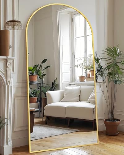 Antok 76" x34” Arched Full Length Mirror by AntokMirror