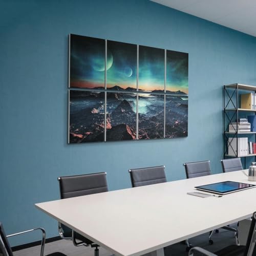 UMIACOUSTICS 8 Pcs 0.7Inch Thick Art Acoustic Panels, Total 47.2” x 31.5” - Image 4