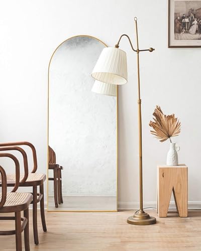 57"x20" Arched Full Length Mirror, Full Floor Mirror - Image 2