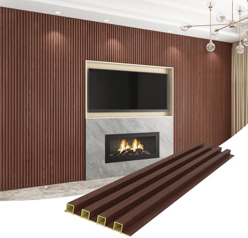 Slat Wall Panel 8-Pack, 108’’x6.1’’ by Unknown
