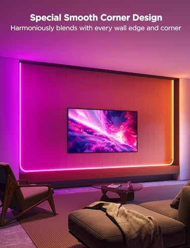 Govee Neon Rope Light for Wall Lining, 16.4ft RGBIC LED Lights for Bedroom - Image 3
