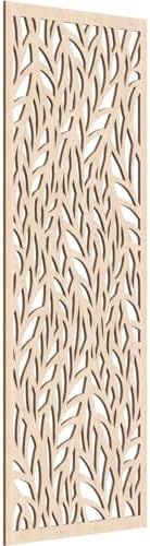 Ortonville Decorative Pierced Fretwork Wood Wall Panels, 21 3/8"W x 54 3/8"H x by EkenaMillwork