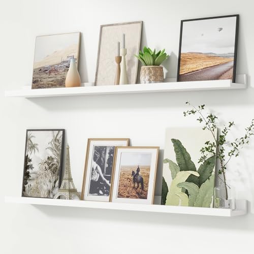 Picture Ledge Shelf, Floating Shelves by FLYJOE