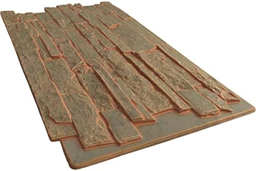EverStone Acadia Ledge Faux Stone Panel, Iron Mill Color - Image 6