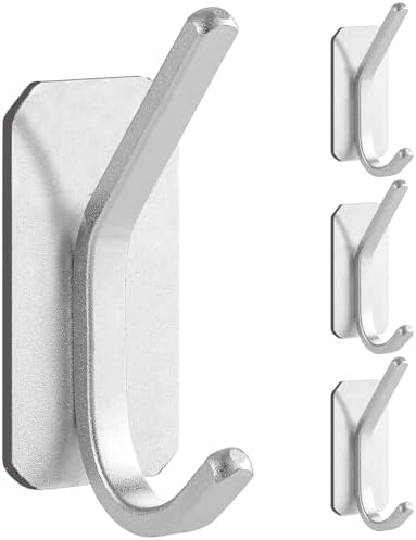 Paoli Heavy Duty Adhesive Wall Hooks, 30 lb Max Load Waterproof Hooks by Paoli