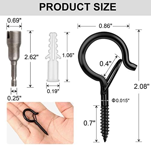 FSAH 36 PCS Q-Hanger Hooks - Image 5