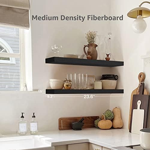 QEEIG Bathroom Long Floating Shelves - Image 3