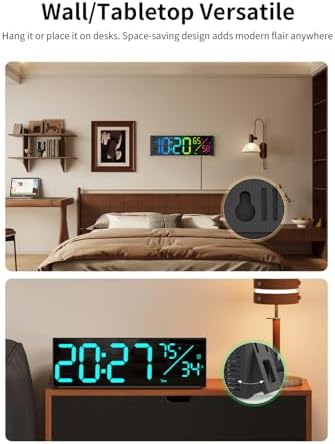 Digital Wall Clock, Large Display Digital Clock - Image 6