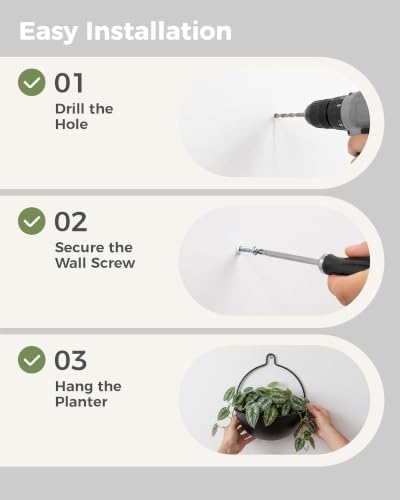Bamworld 10.4 Inch Wall Planters - Image 6