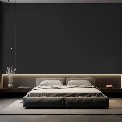 Black Wallpaper Peel and Stick - Image 4