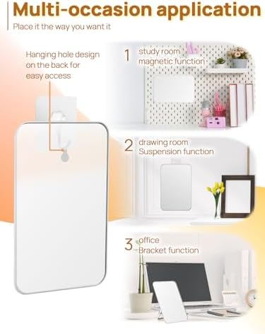 OMIRO 8 x 5 in Desk Makeup Mirror - Image 2