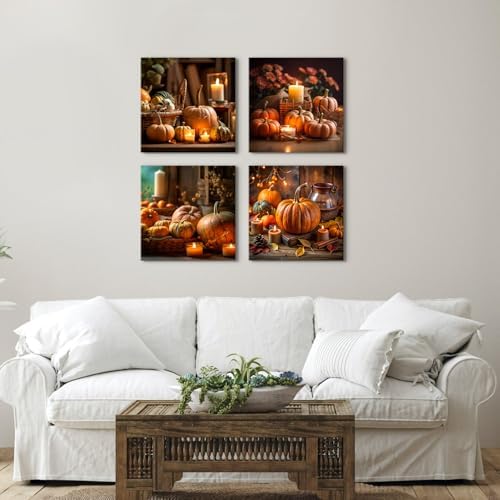 Fall Wall Decor Pumpkin Wall Art - Image 2