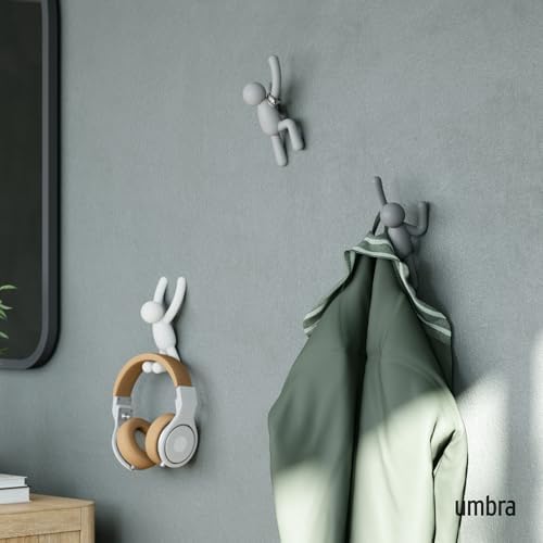 Umbra Buddy Wall Hooks, Decorative Wall Mount Coat Hooks - Image 2