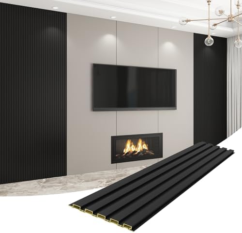 Slat Wall Panel 8-Pack, 118’’x6.3’’ by Unknown
