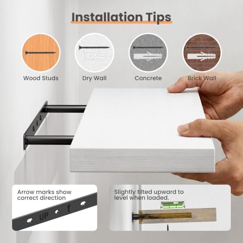 upsimples 23.6" Long Floating Shelves - Image 7