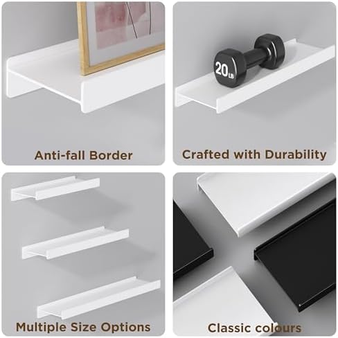 Floating Shelves for Wall, Wall Mounted Shelves - Image 7