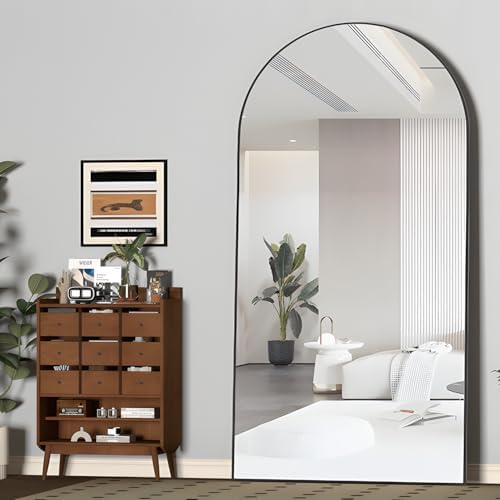 Arched Full Length Mirror Standing Mirror - Image 4