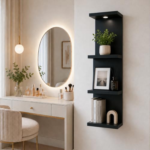 4 Tier Floating Wall Shelf - Image 5