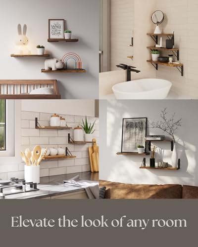 BAYKA Wall Mounted Floating Shelves - Image 4