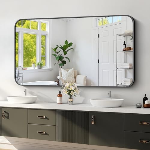 Koonmi Bathroom Wall Mirror, 30x55 Inch Large Vanity Mirror by KOONMI