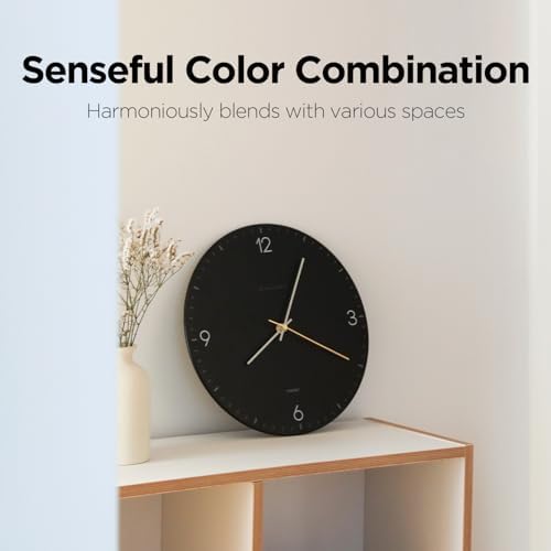 mooas Flatwood Wall Clock - Image 3