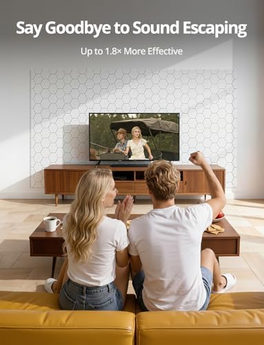 Kuchoow Acoustic Sound Absorbing and Noise Reducing Honeycomb Wall Panel - Image 3