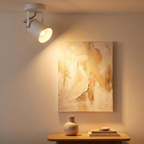 Industrial wall Light, Adjustable Retro White, wall Mounted Spotlight, Hallway - Image 6