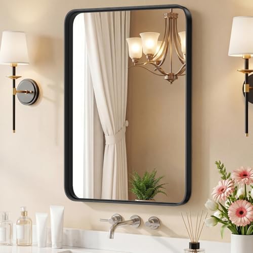 40x30 Inch Bathroom Mirror for Over Sink, Vanity Mirror by HAPPYMONTLLC