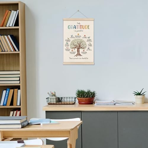 DOI-LANEE Inspirational Motivational Daily Gratitude Poster Hanger Frame - Image 7