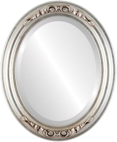 OVALCREST Oval Beveled Wall Mirror by OVALCREST