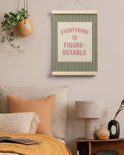 FGFK Everything Is Figureoutable Positive Affirmations Wall Art Poster Hanger - Image 5