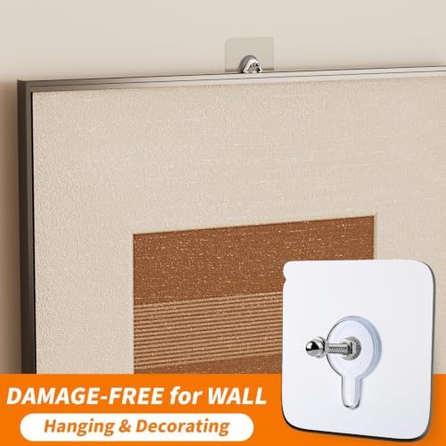 24 PCS Picture Hangers Without Nails, Wall Hangers Without Nails, Adhesive Wall - Image 6