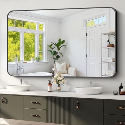 Koonmi Bathroom Wall Mirror, 36x60 Inch Large Vanity Mirror by KOONMI