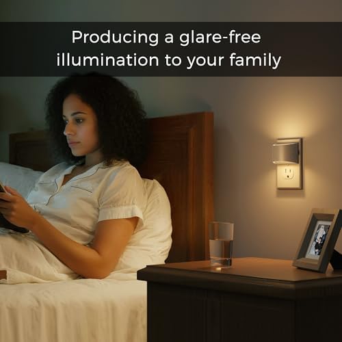 L LOHAS LED Night Lights Plug into Wall, Dimmable Night Light 2 Pack - Image 6
