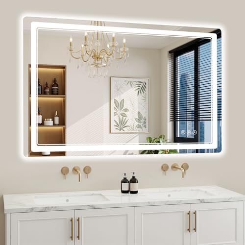 30"x50" LED Bathroom Mirror by WISSMIELSHOME