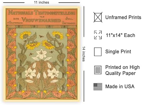 Poster Master Vintage Flower Poster - Image 2
