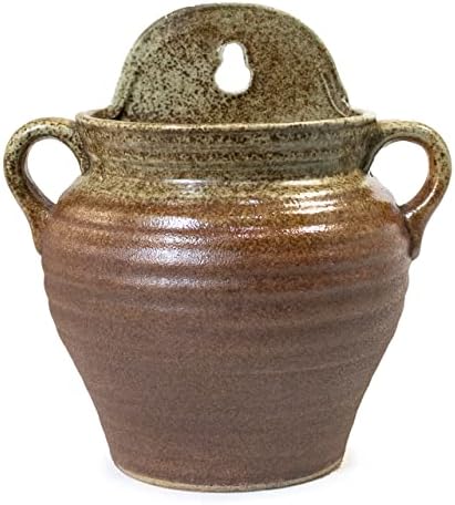 Dahlia Ceramic Vertical Wall Hanging Succulent Planter Flower Pot, Style 3 - Image 5