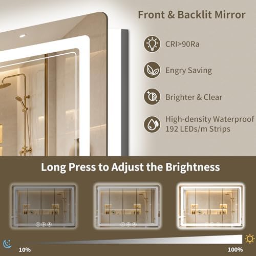 40"x60" LED Bathroom Mirror - Image 3
