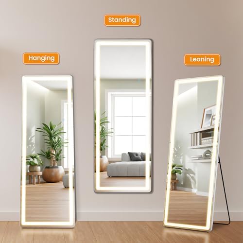 LED Rectangular Full Length Mirror - Image 5
